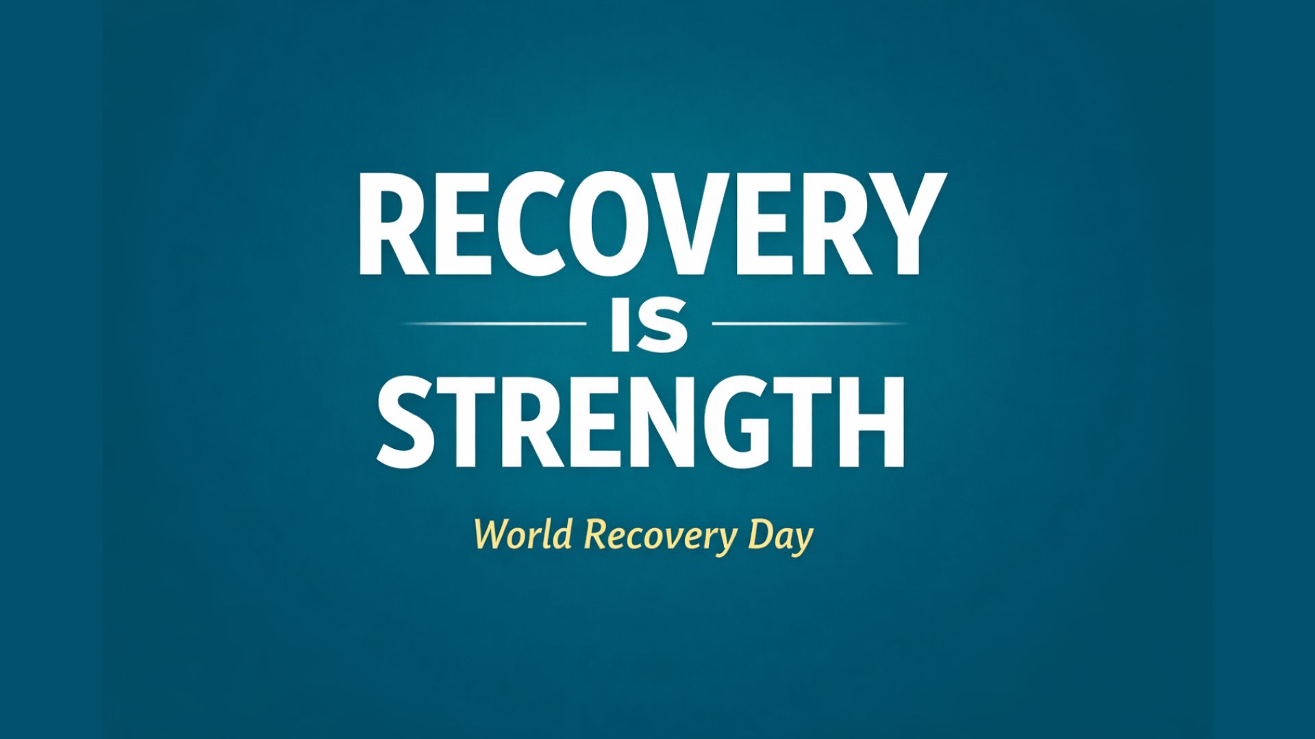 Recovery Is Strength: Honoring Healing, Emotional Release, and the Power of Support